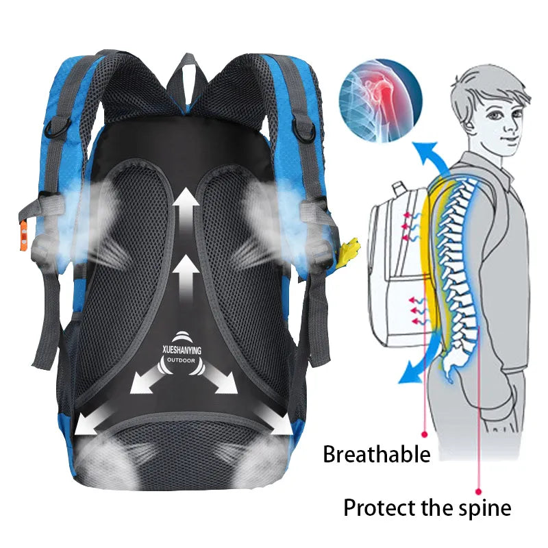 Unisex Outdoor Waterproof Hiking Backpack