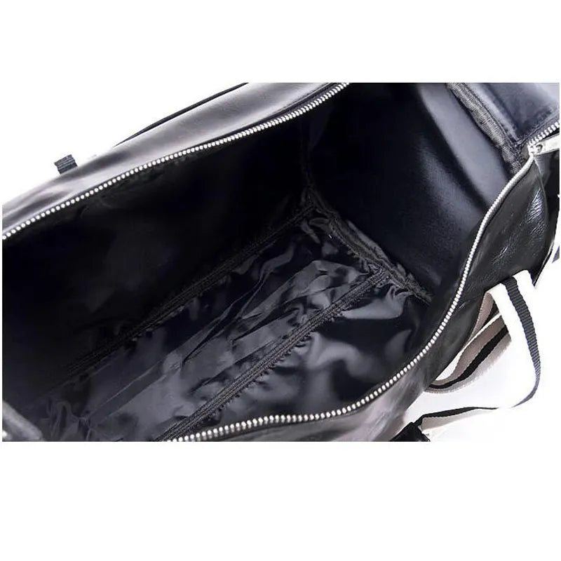 Unisex Leather Duffle