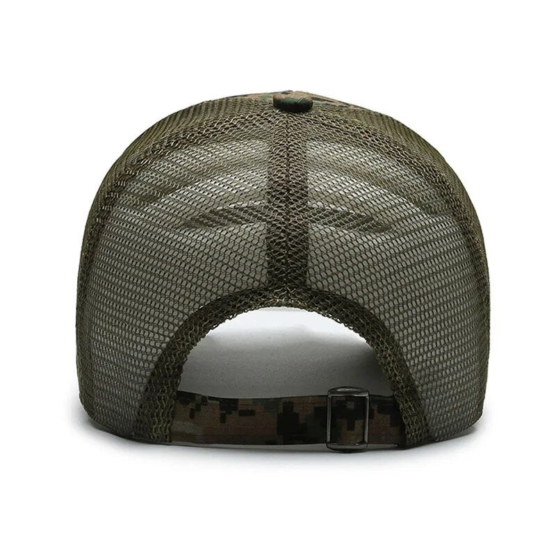 Men's American Flag Camouflage Baseball Cap