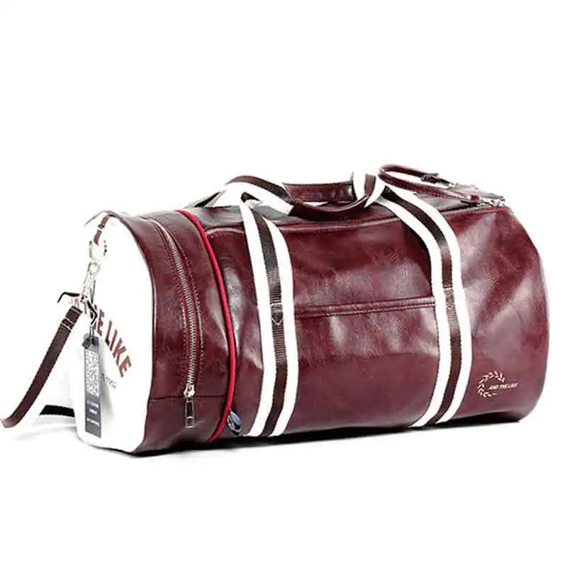Unisex Leather Duffle