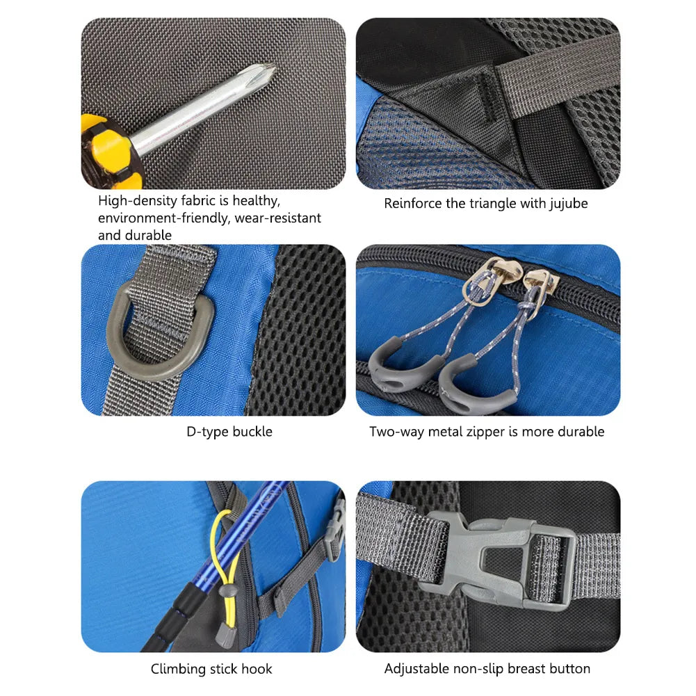 Unisex Outdoor lightweight Climbing Backpack