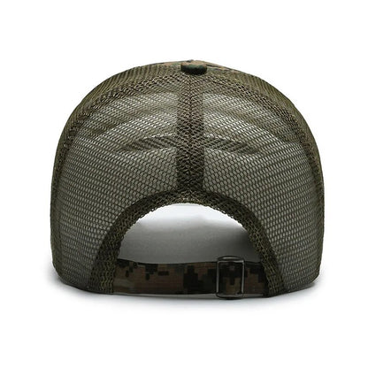 Men's American Flag Camouflage Baseball Cap