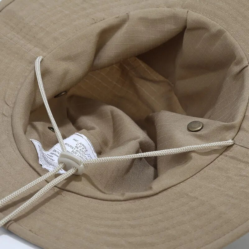 Men's Outdoor Camouflage Bucket Caps