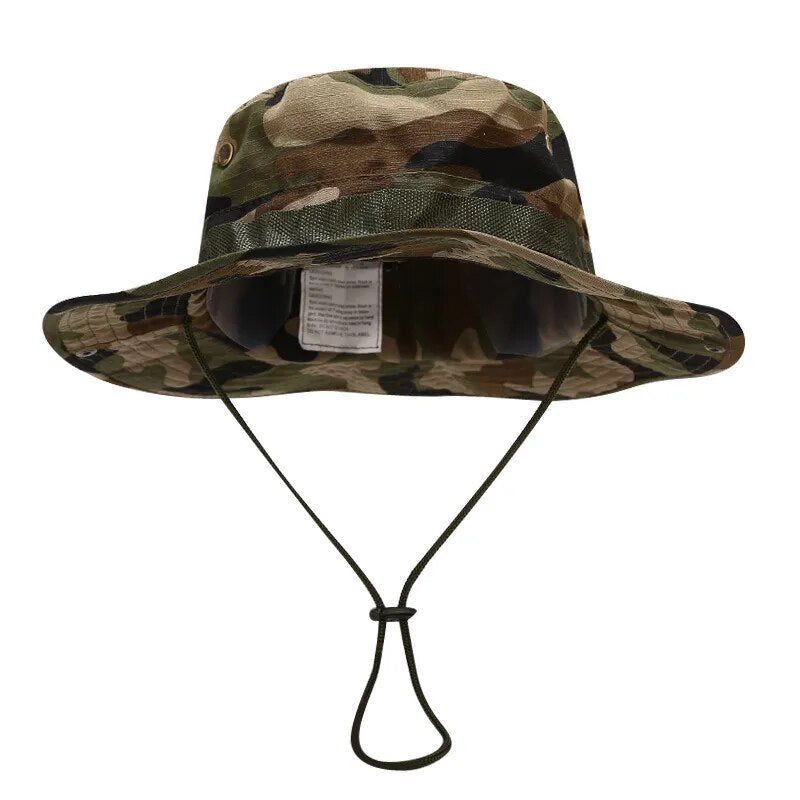 Men's Outdoor Camouflage Bucket Caps