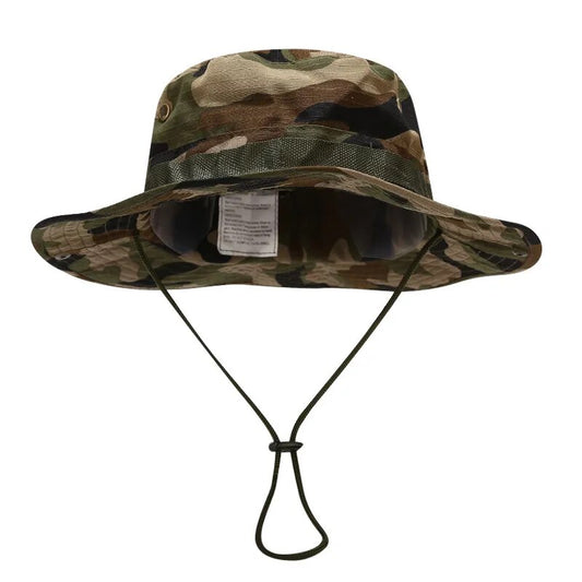 Men's Outdoor Camouflage Bucket Caps